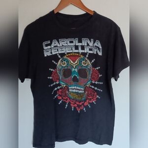 Carolina Rebellion Music Festival  Black T-Shirt